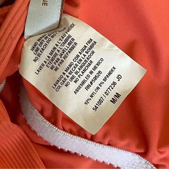 BECCA By Rebecca Virtue Swimsuit Fine Line Rib One Piece Medium - Picture 9 of 12